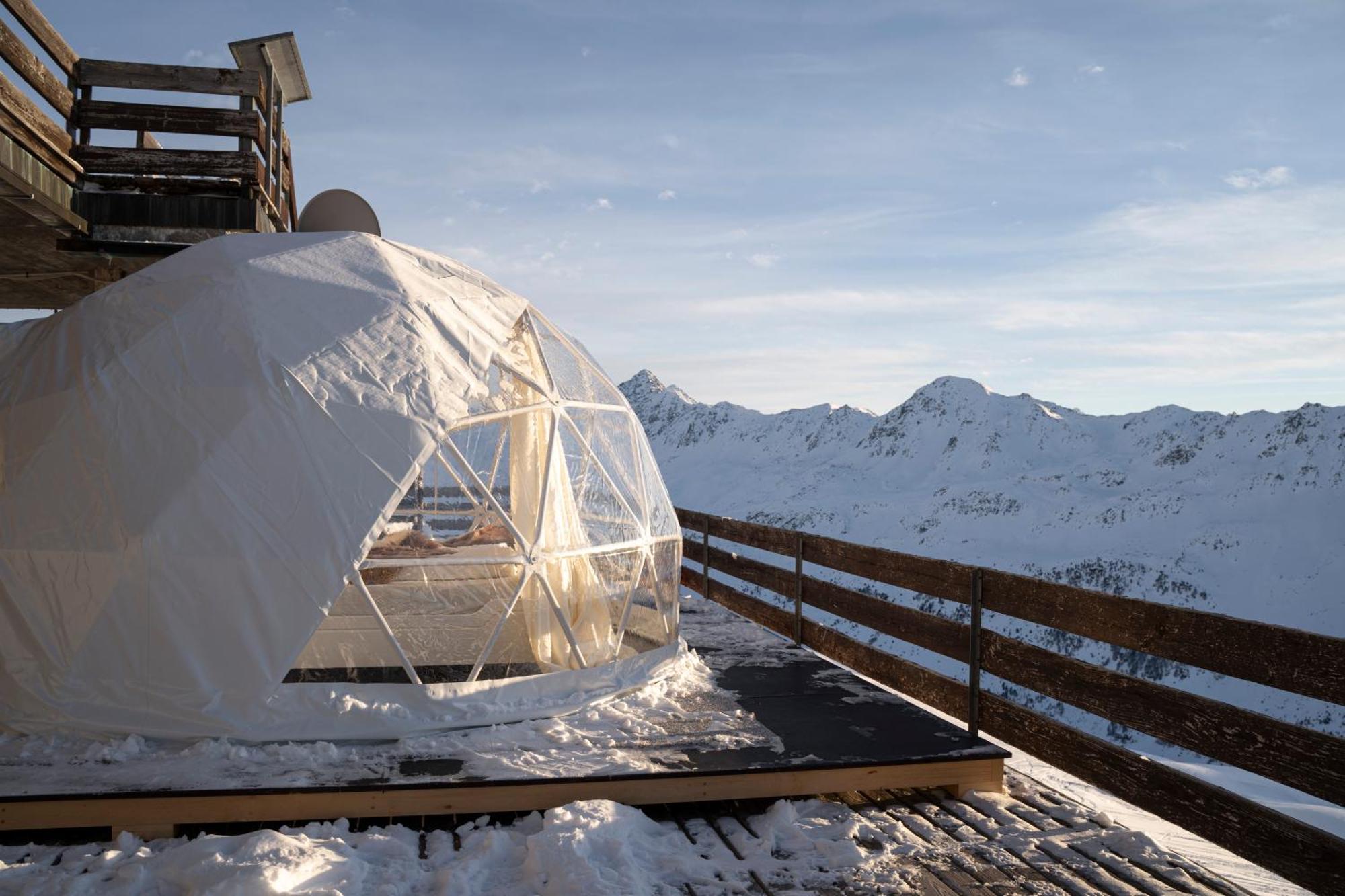 Berghotel Pischa Mountain Lodge Davos Exterior foto